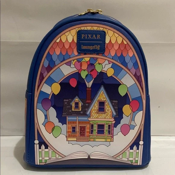 Loungefly | Bags | Loungefly Pixar Up Stained Glass Balloon  display picture 3